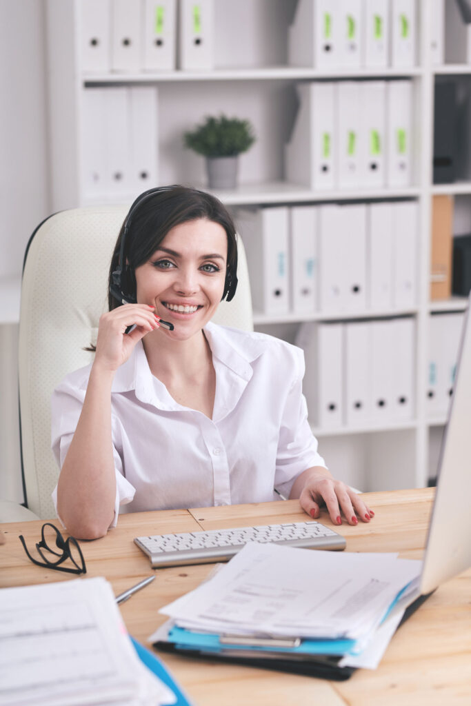 Customer support professional